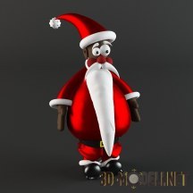 Шоколадная игрушка Санта-Клаус