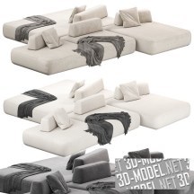 3d-модель Модульный диван BOCA TOMMY