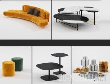 Набор современной мебели от Gallotti & Radice