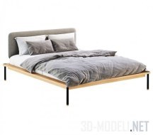 3d-модель Кровать Fina от Gazzda