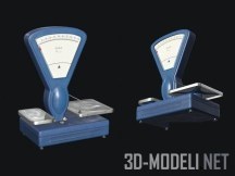 3d-модель Советские магазинные весы