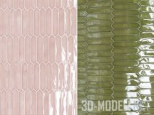 3d-модель 14 цветов плитки Arrow от Equipe