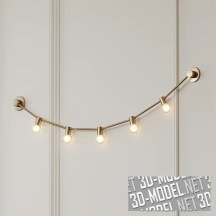 3d-модель Бра July 14th XS Gold от CVL Luminaires