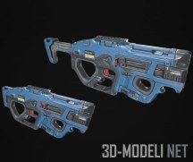 3d-модель Пистолет Mega Volt