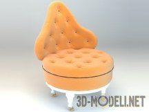 3d-модель Круглое кресло