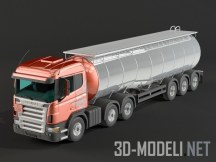 3d-модель Бензовоз Scania