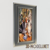 3d-модель Натюрморт в стиле Пикассо
