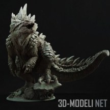 3d-модель Gojira (3D печать)