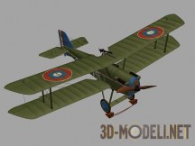 3d-модель Биплан RAF S.E.5