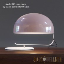 3d-модель Настольная лампа Zanuso 275 O-Luce