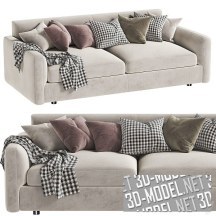 3d-модель Небольшой диван Rendez Vous