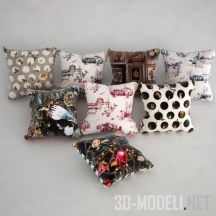 3d-модель Набор подушек от Emily Humphrey