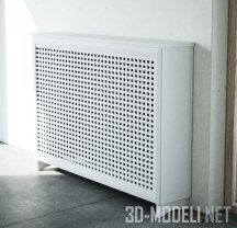 3d-модель Декоративный короб для радиаторов отопления