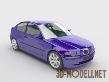 3d-модель Автомобиль BMW 3 Compact