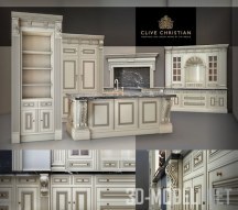 3d-модель Кухонный гарнитур Architectural Kitchen от Clive Christian