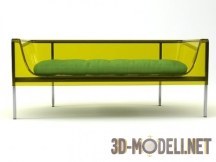 3d-модель Прозрачный диван «Phantom» от Driade