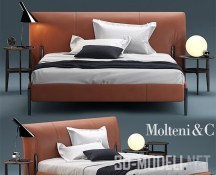 3d-модель Кровать Beds Nick от Molteni&C