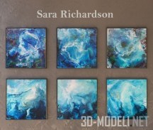 3d-модель Набор картин от Sara Richardson