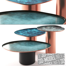 3d-модель Набор столов De Castelli Drops