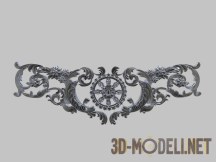 3d-модель Орнамент из серебра 2