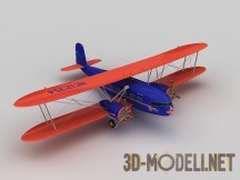3d-модель Самолет «Curtiss»