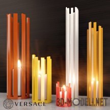 3d-модель Цветные подсвечники Versace