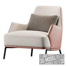 3d-модель Кресло Bea Low от Nicoline Salotti
