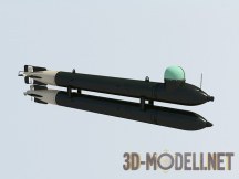 3d-модель Управляемая торпеда «Neger»