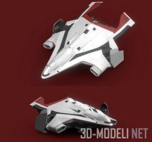3d-модель Транспорт Hercules Spaceship