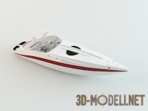3d-модель Скоростной катер