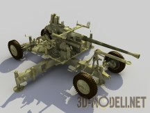 3d-модель Зенитное орудие Bofors L60