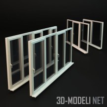 3d-модель Набор окон (4 вида)