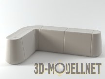 3d-модель Система скамеек Modus Furniture Steady Seating