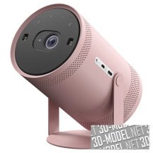 3d-модель Портативный проектор The Freestyle Smart FHD Led от Samsung