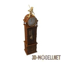 3d-модель Напольные классические часы