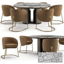 3d-модель Мебель для обеденной зоны от Visionnaire