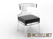 3d-модель Стеклянный стул