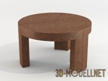 3d-модель Составной кожаный стол