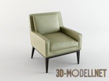3d-модель Кресло оливкового цвета