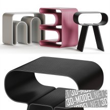 3d-модель Набор столиков от EBURET