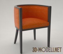 3d-модель Кресло D'argentat Paris Exworks EDITH citrus