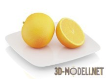 3d-модель Полтора апельсина