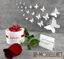 3d-модель Подарочный набор «Rafaello»
