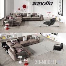 3d-модель Современная мебель от Zanotta