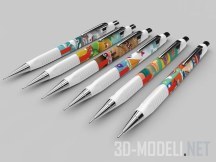 3d-модель Автоматические карандаши
