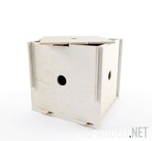3d-модель Фанерный ящик от «Muna»