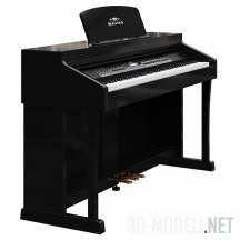 3d-модель Пианино Hemingway DP-701 MKII BP