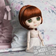 3d-модель Кукла Katie