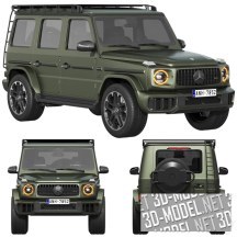 3d-модель Внедорожник Mercedes-Benz G63 AMG 2025 Offroad Package PRO