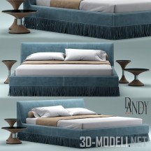 3d-модель Кровать Gamma Marilyn